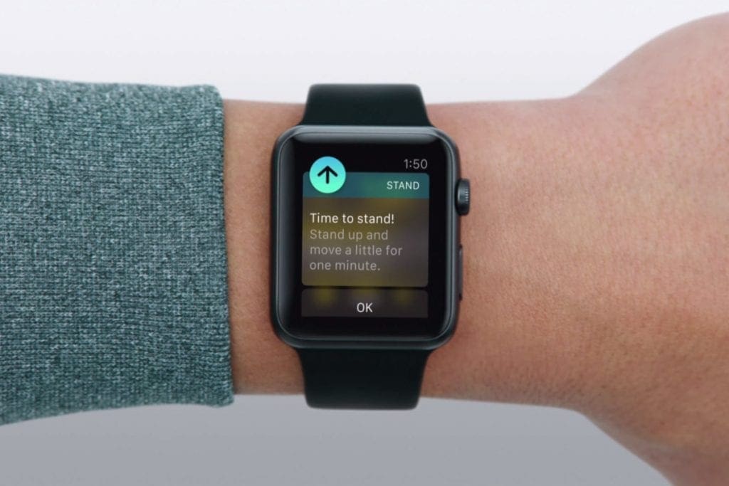 After requesting to stand, Apple Watch may soon remind anyone to take a walk