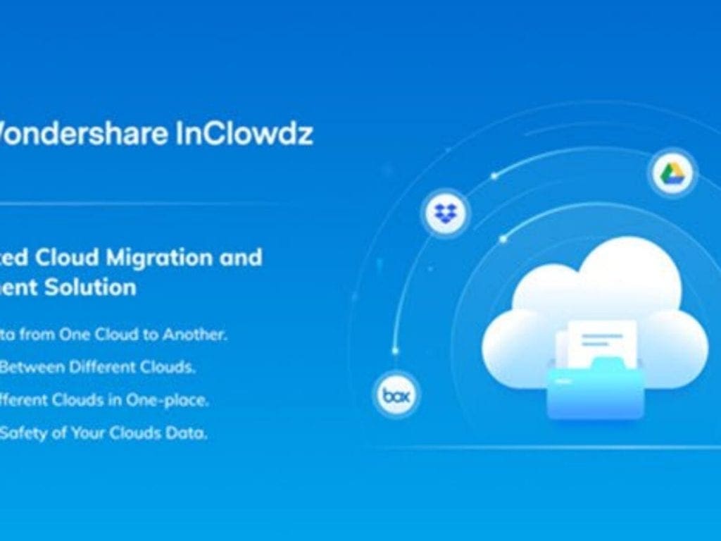 Wondershare InClowdz: Sync and Migrate Info from One Cloud to Another