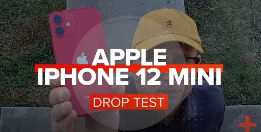 iPhone 12 Mini drop test