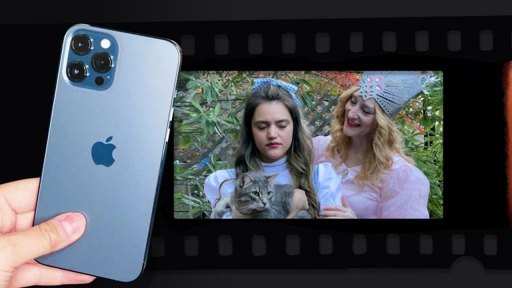 iPhone 12 Pro: Recreating a famous movie scene