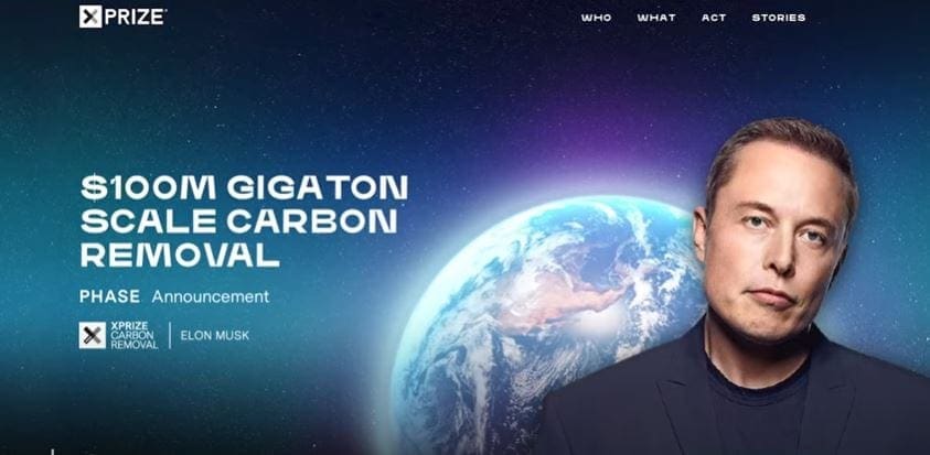 Why Elon Musk is giving 0M to capture carbon