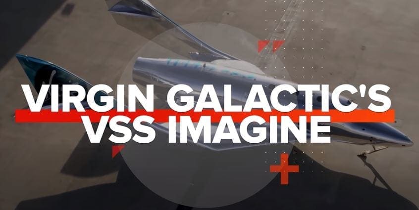 First look at Virgin Galactic's VSS Imagine spaceship