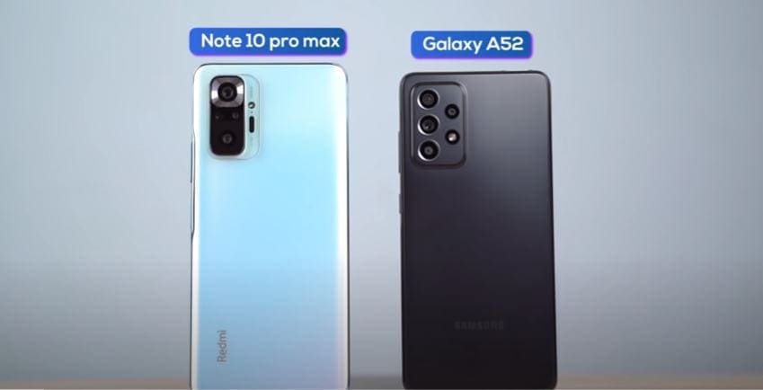 Galaxy A52 VS Note 10 Pro Max Ultimate Comparison!