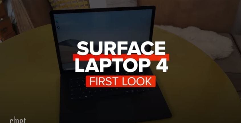 Microsoft Surface Laptop 4 first look