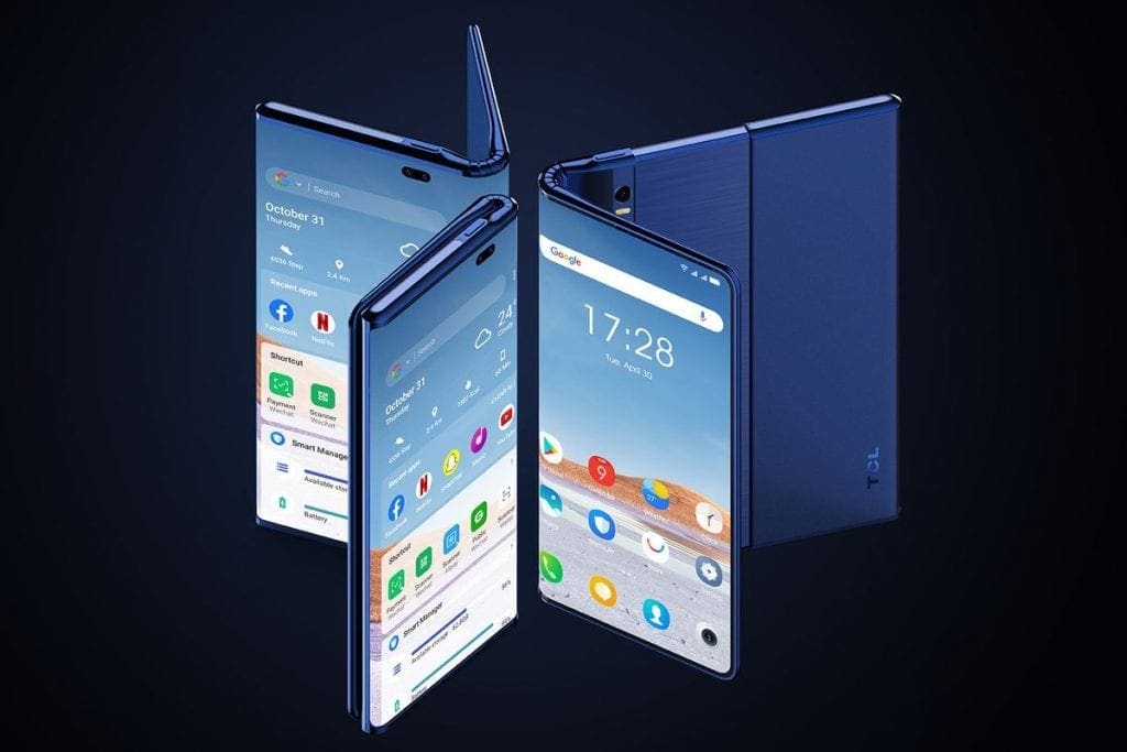 Fold n Roll From TCL Is A Larger Tablet Version Of The Regular Smartphone