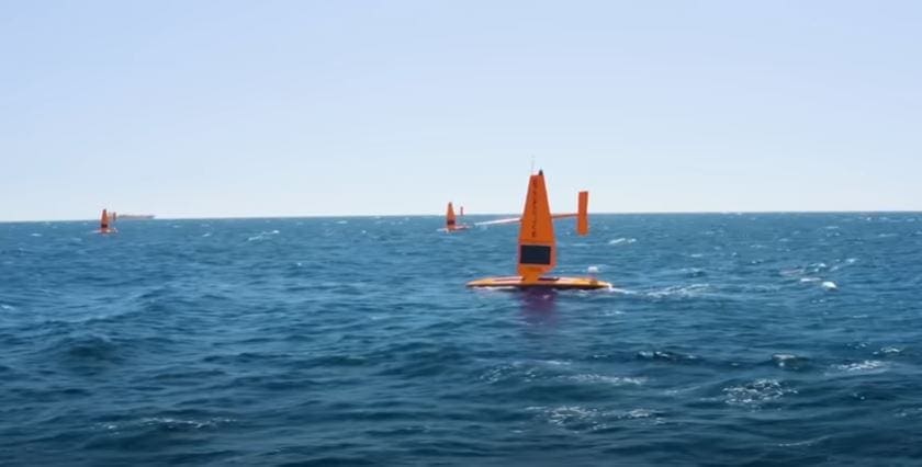 Saildrones are mapping the ocean and collecting ocean and weather data