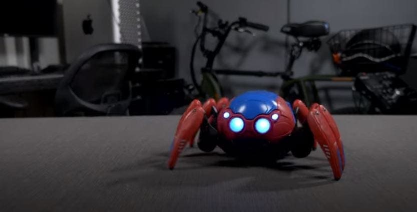 Spider-Bot unboxing with Tactical Upgrade (Avengers Campus toy)