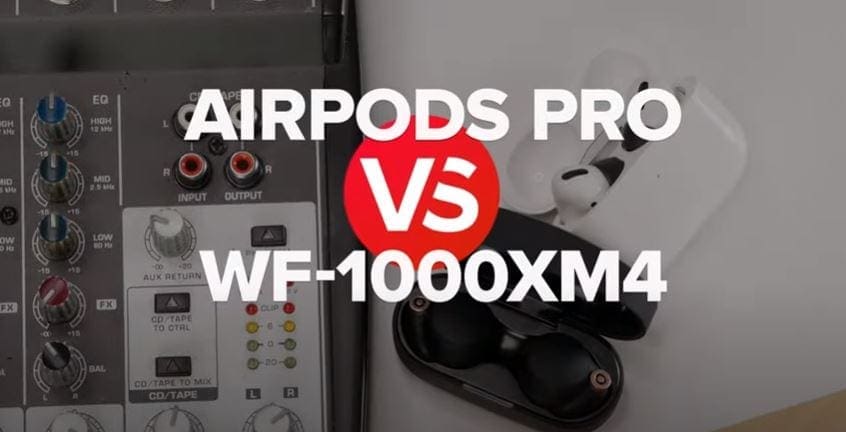 Sony WF-1000XM4 vs. AirPods Pro: 1 month later