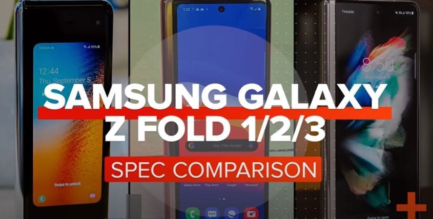 Galaxy Z Fold 3 5G vs. Fold 2 vs. Fold