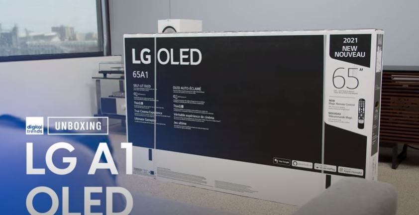 LG A1 OLED Unboxing, setup, impressions | Cheapest LG OLED