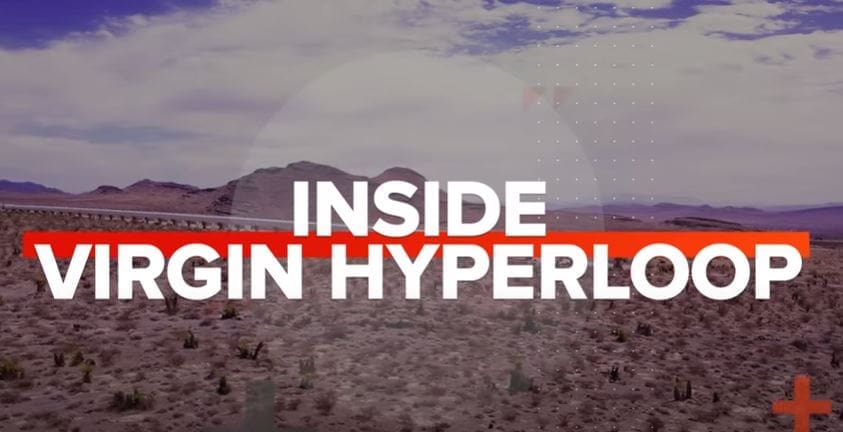 Inside Virgin Hyperloop: Airplane speeds in a levitating pod