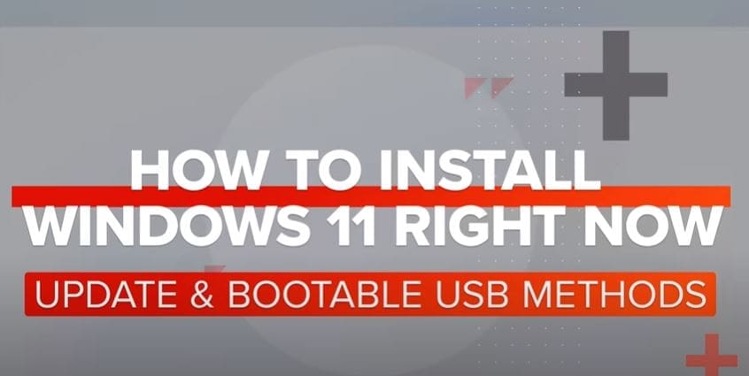 How to install Windows 11 (via update & bootable USB)