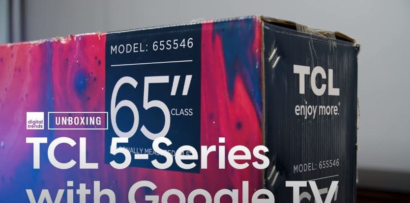 TCL 5-Series Google TV (S546) | Unboxing, Setup, & Impressions